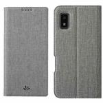 For Sharp Aquos Wish ViLi DMX Series Shockproof TPU + PU Leather Magnetic Attraction Horizontal Flip Case(Grey)