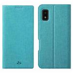 For Sharp Aquos Wish ViLi DMX Series Shockproof TPU + PU Leather Magnetic Attraction Horizontal Flip Case(Blue)
