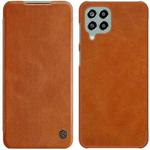 For Samsung Galaxy M33 5G NILLKIN QIN Series Crazy Horse Texture Leather Case(Brown)