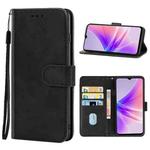 For OPPO A77 5G Leather Phone Case(Black)