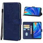 For Tecno Spark 9 Pro Leather Phone Case(Blue)