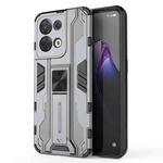 For OPPO Reno8 5G Supersonic PC + TPU Shock-proof Phone Case(Grey)