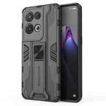 For OPPO Reno8 Pro 5G Supersonic PC + TPU Shock-proof Phone Case(Black)