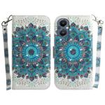 For OnePlus Nord N20 5G 3D Colored Horizontal Flip Leather Phone Case(Peacock Wreath)