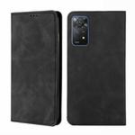 For Xiaomi Redmi Note 11 Pro 4G/5G Global Skin Feel Magnetic Flip Leather Phone Case(Black)