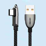FLOVEME YXF226756_1 6A USB to USB-C / Type-C Interface Fully Compatible Shark Fast Charging Data Cable, Cable Length:0.5m