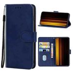 For OPPO Realme GT Neo 3T Leather Phone Case(Blue)