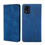 For Alcatel 1B 2022 Skin Feel Magnetic Horizontal Flip Leather Phone Case(Blue)