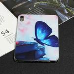 For iPad mini 6 Painted TPU Tablet Case(Blue Butterfly)