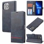 For iPhone 12 / 12 Pro Classic Wallet Flip Leather Phone Case(Blue)