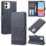 For iPhone 11 Classic Wallet Flip Leather Phone Case (Blue)
