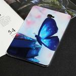 For Samsung Galaxy Tab A 10.1 2016 Painted TPU Tablet Case(Blue Butterfly)