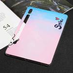 For Samsung Galaxy Tab S7 Painted TPU Tablet Case(Smile)