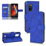 For Ulefone Armor X10 Skin Feel Magnetic Flip Leather Phone Case(Blue)
