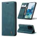 For Galaxy S20 Ultra CaseMe Multifunctional Horizontal Flip Leather Case, with Card Slot & Holder & Wallet(Blue)
