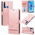 For Huawei P20 Lite 2019 / nova 5i Classic Wallet Flip Leather Phone Case(Pink)