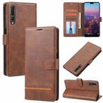 For Huawei P20 Pro Classic Wallet Flip Leather Phone Case(Brown)