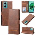 For Xiaomi Redmi 10 5G / Note 11E Classic Wallet Flip Leather Phone Case(Brown)