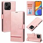 For Xiaomi Redmi 10C Classic Wallet Flip Leather Phone Case(Pink)