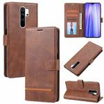 For Xiaomi Redmi Note 8 Pro Classic Wallet Flip Leather Phone Case(Brown)