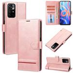 For Xiaomi Redmi Note 11 Pro Classic Wallet Flip Leather Phone Case(Pink)