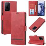 For Xiaomi 11T / 11T Pro Classic Wallet Flip Leather Phone Case(Red)