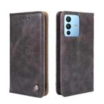 For vivo S12 Pro 5G/vivo V23 Pro Non-Magnetic Retro Texture Leather Phone Case(Grey)