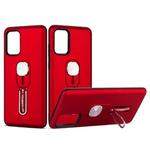 For Galaxy S20+ Shockproof TPU + PC Protective Case with Holder(Red)