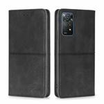 For Xiaomi Redmi Note 11 Pro 4G/Redmi Note11 Pro 5G Global Cow Texture Magnetic Horizontal Flip Leather Phone Case(Black)