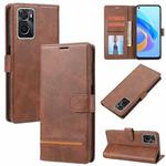 For OPPO A36 4G / A76 4G Classic Wallet Flip Leather Phone Case(Brown)