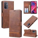 For OPPO A54 5G / A74 5G / A93 5G Classic Wallet Flip Leather Phone Case(Brown)