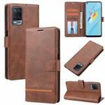 For OPPO A56 5G / A54 4G Classic Wallet Flip Leather Phone Case(Brown)
