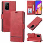 For OPPO A94 5G / A95 5G Classic Wallet Flip Leather Phone Case(Red)