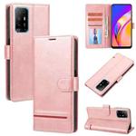 For OPPO A94 5G / A95 5G Classic Wallet Flip Leather Phone Case(Pink)