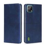 For Blackview A55 Cow Texture Magnetic Horizontal Flip Leather Phone Case(Blue)