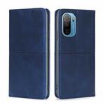 For Ulefone Note 13P Cow Texture Magnetic Horizontal Flip Leather Phone Case(Blue)