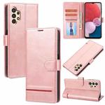 For Samsung Galaxy A32 5G Classic Wallet Flip Leather Phone Case(Pink)