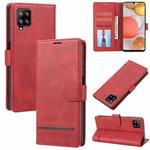 For Samsung Galaxy A42 5G Classic Wallet Flip Leather Phone Case(Red)