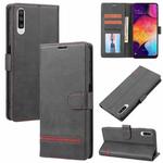 For Samsung Galaxy A50 Classic Wallet Flip Leather Phone Case(Black)