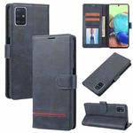 For Samsung Galaxy A51 4G Classic Wallet Flip Leather Phone Case(Blue)