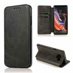For Samsung Galaxy Note9 Card Slots Flip Leather Phone Case(Black)