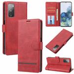 For Samsung Galaxy S20 FE Classic Wallet Flip Leather Phone Case(Red)