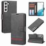 For Samsung Galaxy S22 5G Classic Wallet Flip Leather Phone Case(Black)