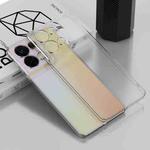 For OPPO Reno8 Electroplated Frosted Phone Case(Transparent Frosted)