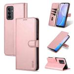 For Huawei Maimang 11 AZNS Skin Feel Calf Texture Flip Leather Phone Case(Rose Gold)