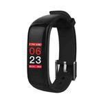 P1 Plus 0.96 inch TFT Color Screen Smart Wristband, Support Blood Pressure Monitoring/Heart Rate Monitoring(Black)