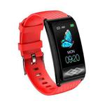 P10 1.14 inch TFT Color Screen Smart Wristband, Support ECG Monitoring/Heart Rate Monitoring, Style: Chest Sticker Version(Red)