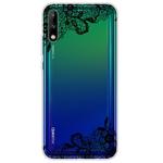 For Huawei Enjoy 10 Painted TPU Protective Case(Lace)