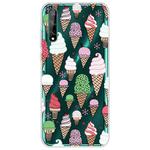 For Huawei Enjoy 10S Painted TPU Protective Case(Ice Cream)
