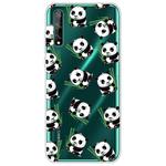 For Huawei Enjoy 10S Painted TPU Protective Case(Panda)